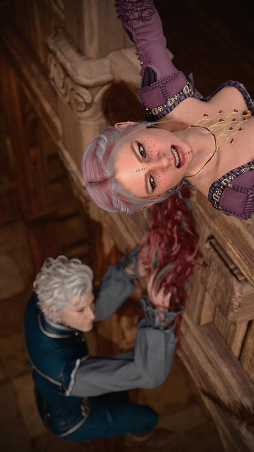 Now the prince and princess might not have met under the best of circumstances, nor were they quite what each other was expecting... but I think they'll make it work out, somehow?