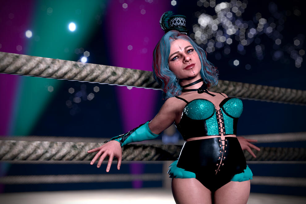 I adore Toni Storm, so back when I watched AEW Double or Nothing in May I knew that Rav NEEDED some armor to match the timeless one's ring gear.