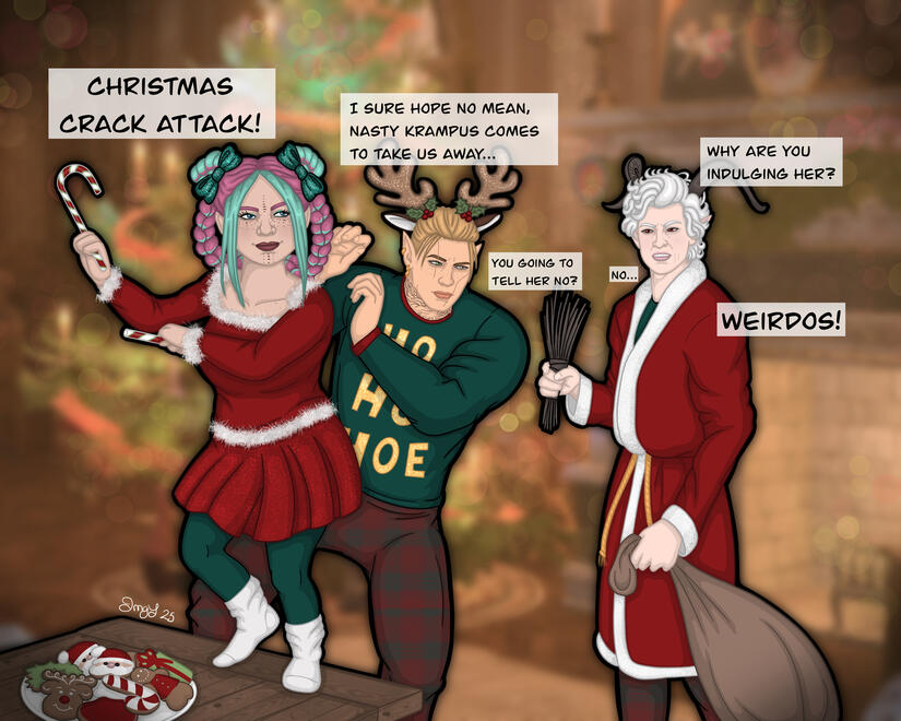 Tis the season to torture Rae (and Astarion).